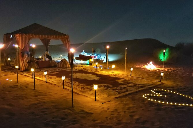 Private Dinner in Dubai Desert With Camel Ride and VIP Set up - Tour Details and Operator