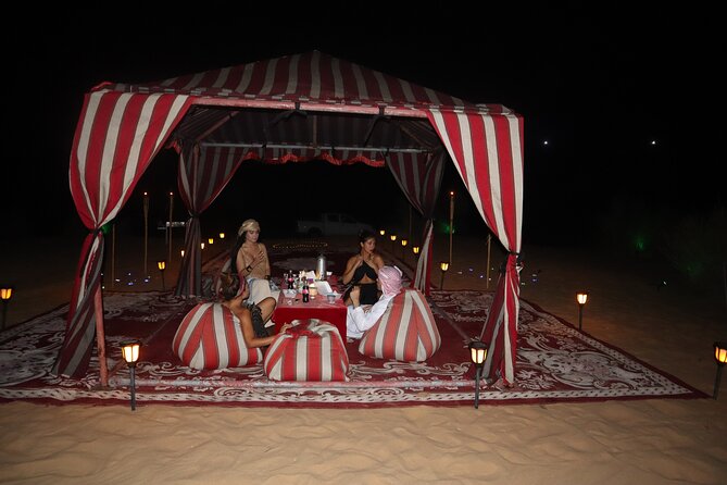 Private Dinner in Dubai Desert With Camel Ride and VIP Set up - Pricing and Terms