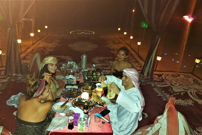 Private Dinner in Dubai Desert With Camel Ride and VIP Set up - Common Questions