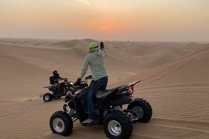 Private Dinner in Middle of Desert With Sunset Quad Bike Tour - Sunset Quad Bike Tour