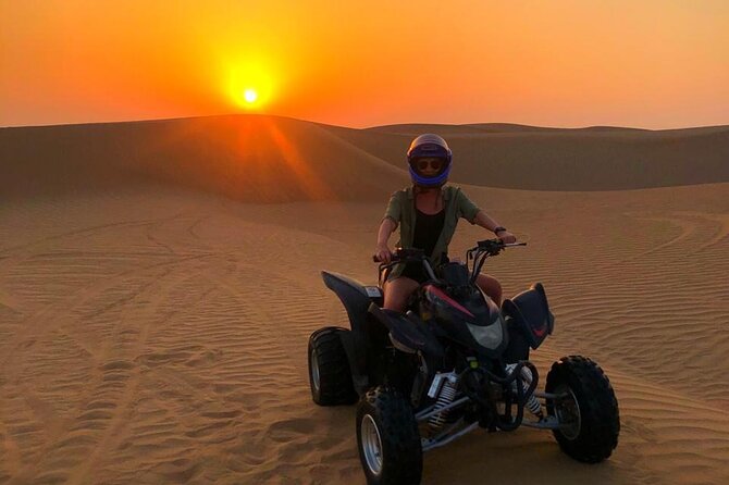 Private Dinner in Middle of Desert With Sunset Quad Bike Tour - Important Information and Requirements