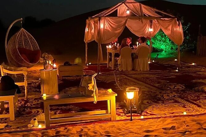 Private Dinner in the Heart of the Desert With Entertainment Show - Dining Experience