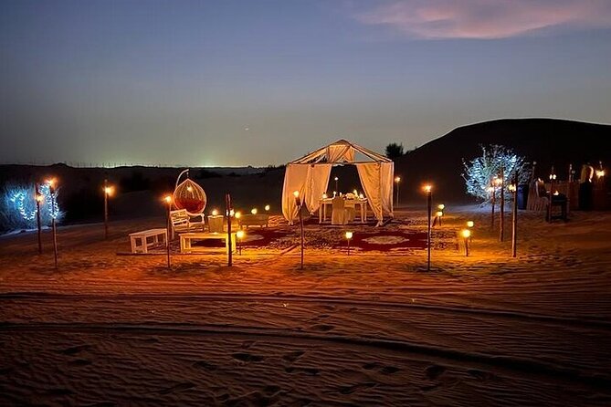 Private Dinner in the Heart of the Desert With Entertainment Show - Booking and Reservations