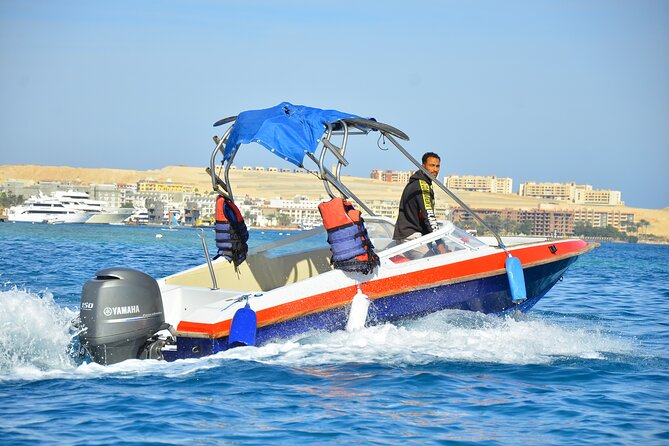 Private Dolphin House Speedboat Parasailing Adventure in Hurghada - Cancellation Policy