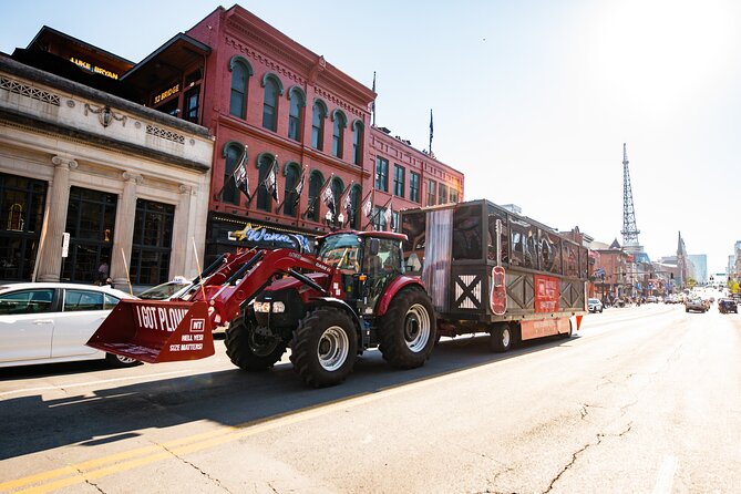 Private Downtown Nashville Party Tractor Tour 21 Only! - Additional Information
