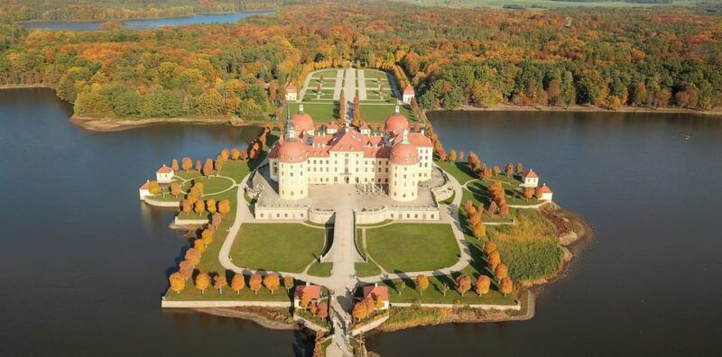 Private driver: Prague > Dresden, Moritzburg, Meissen & back - Moritzburg Castle: Fairytale Setting in Nature