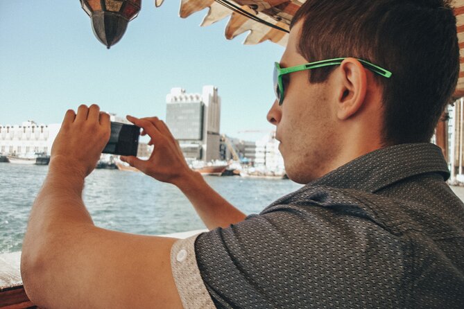 Private Dubai Car Tour With Burj Al Arab, Dubai Museum, Abra Ride and Souqs - Abra Ride - Traditional Waterway Experience