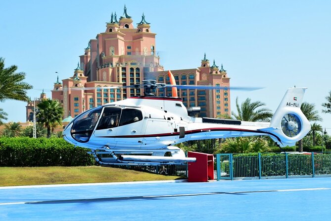 Private Dubai Helicopter Tour From Palm Jumeirah - Pickup Details