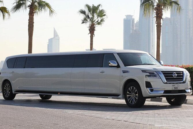 Private Dubai Hummer Limo Ride for 1 to 10 People - The Sum Up