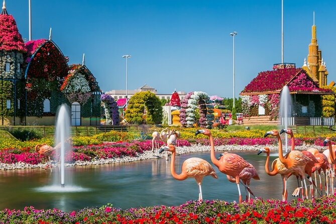 Private Dubai Miracle Garden and Burj Khalifa Tour With Tickets - Inclusions