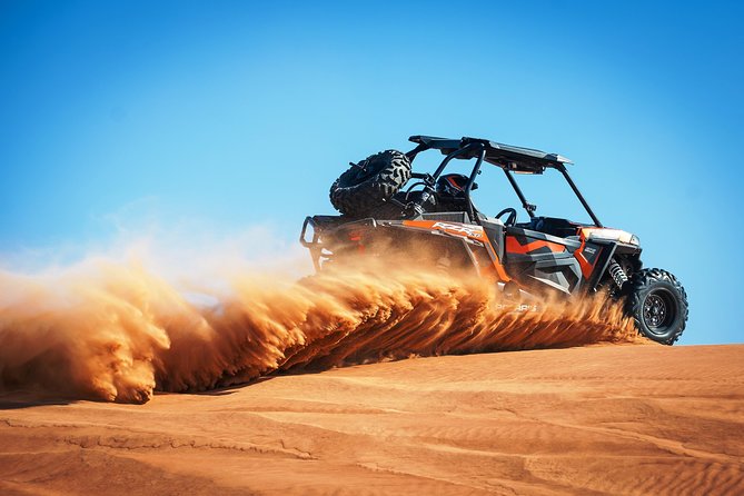 Private Dune Buggy Adventure With Sand Boarding and Refreshments From Dubai - Alternative Experience - Sunrise With Camel Trekking