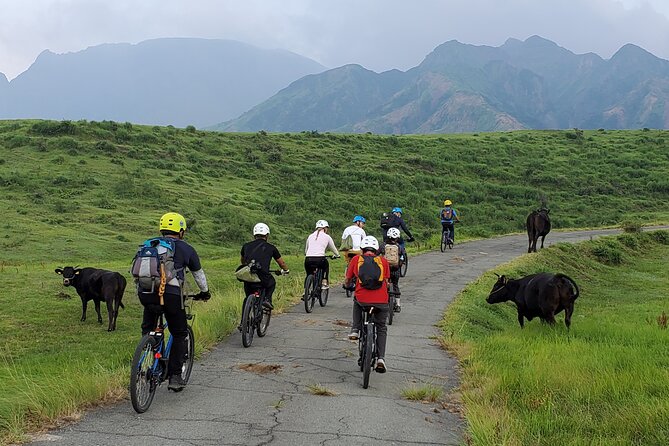 Private E-Mtb Guided Cycling Around Mt. Aso Volcano & Grasslands - Common Questions