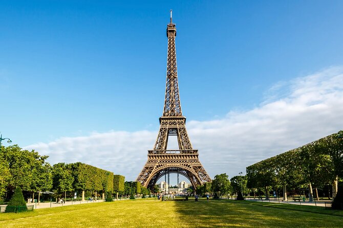 Private Eiffel Tower Summit With Champ De Mars & Hotel Pick up - Included Highlights