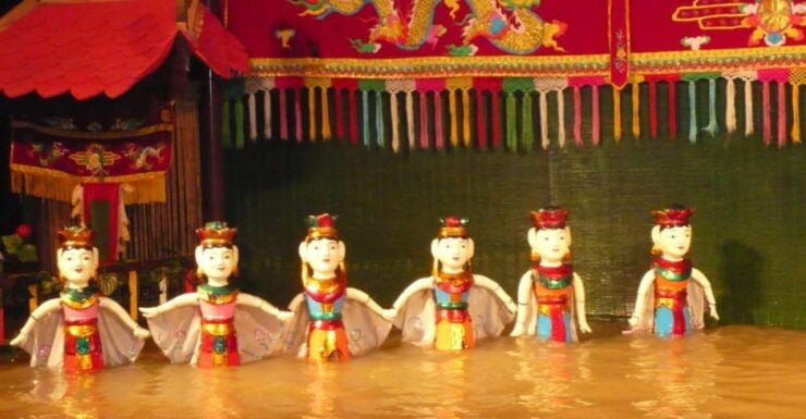 Private Evening Cyclo Tour With Water Puppet Show - Highlights and Experiences