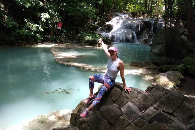 Private Excursion to Floating Market and Erawan Waterfall - Floating Market Experience