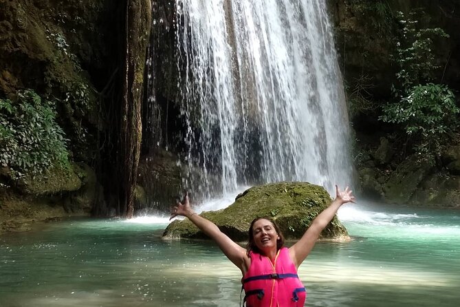 Private Excursion to Floating Market and Erawan Waterfall - Exploring Erawan Waterfall