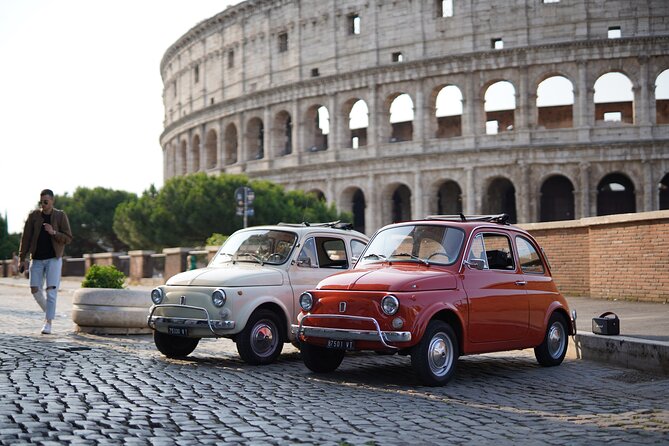 Private Fiat 500 Retro Car Tour With Professional Photoshoot - Unique Experience With a Small Oldie Car
