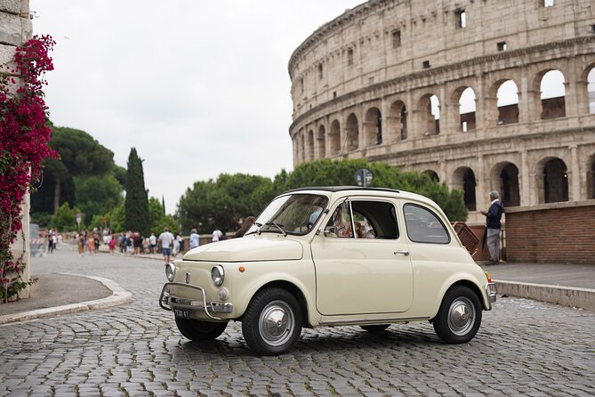 Private Fiat 500 Retro Car Tour With Professional Photoshoot - Memorable and Romantic City Tour