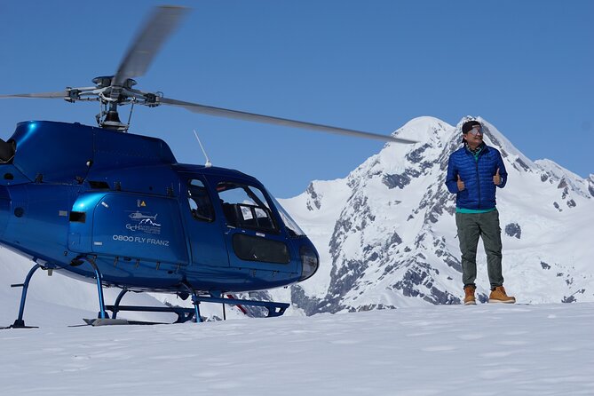 Private Flight - 2 Glaciers - Snow Landing - Franz Josef - 35mins - Pricing and Booking