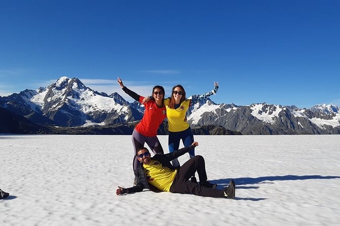 Private Flight - 2 Glaciers - Snow Landing - Franz Josef - 35mins - Total Weight and Infants