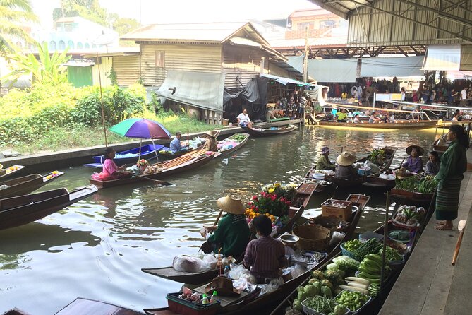 PRIVATE Floating Market & Ayutthaya Tour Rowing Boat Ride Simple Thai Lunch - Rowing Boat Adventure
