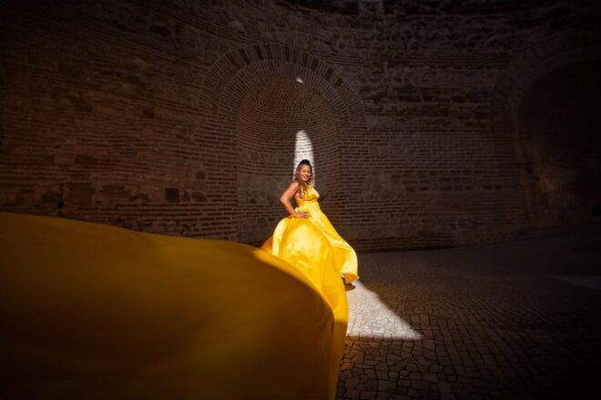 Private Flying Dress Photo Session in Split, Croatia - Photoshoot Guidance