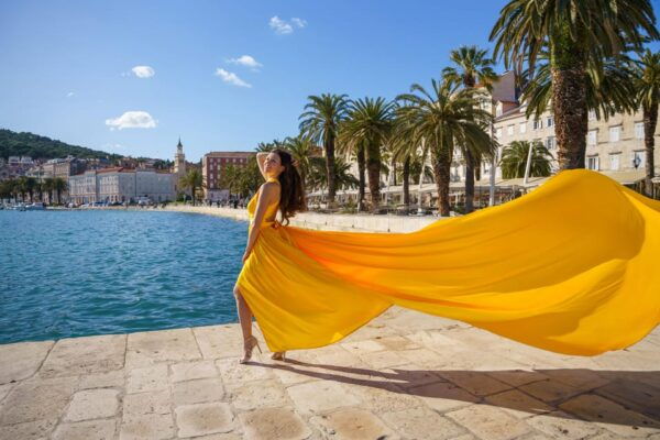 Private Flying Dress Photo Session in Split, Croatia - Booking Information
