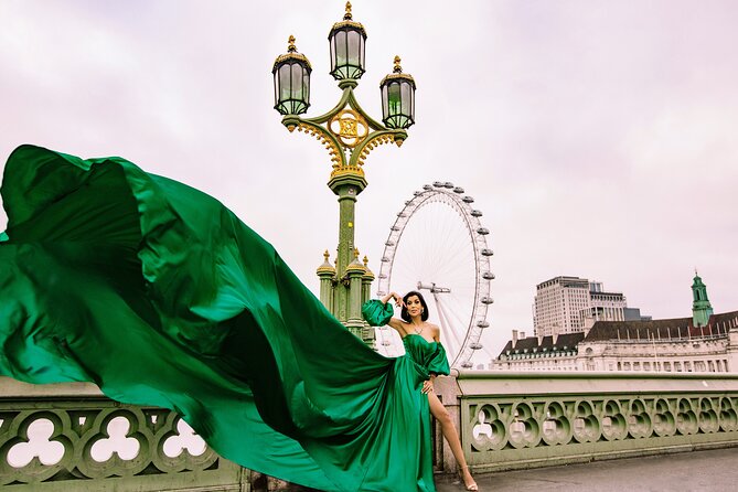 Private Flying Dress Photoshoot in London - Pricing and Booking Details