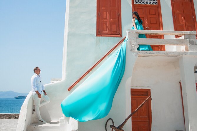 Private Flying Dress Photoshoot in Mikonos - The Sum Up