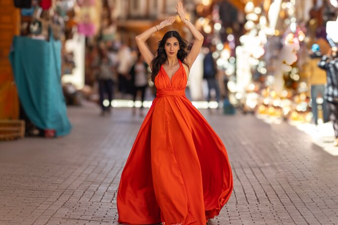 Private Flying Dress Photoshoot in Rabat - Meeting Point Details