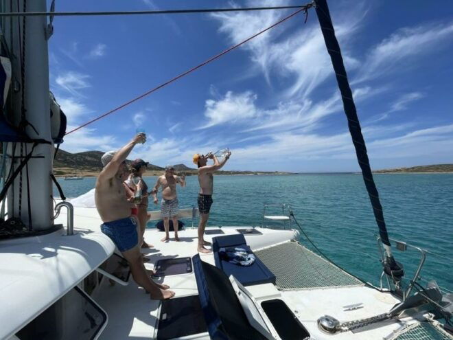 Private Full Day Paros Catamaran Cruise - Full Description of the Activity