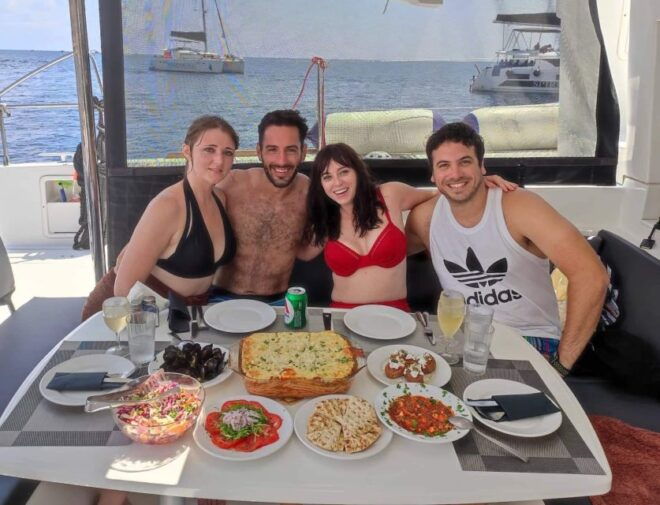 Private Full Day Paros Catamaran Cruise - Booking and Pricing Information