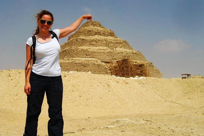 Private Full Day Tour to Giza Pyramids, Sphinx and Sakkara Including Camel Ride - Tour Overview