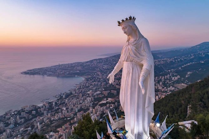 Private Full-Day Tour to Jeita Grotto, Harissa and Baatara Waterfall From Beirut - Inclusions and Exclusions