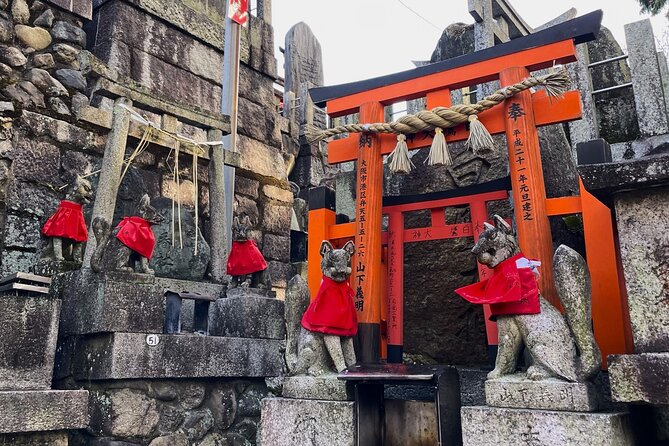 Private Fushimi Red Gates & Secret Bamboo Mountain Trekking Tour - End Point Information