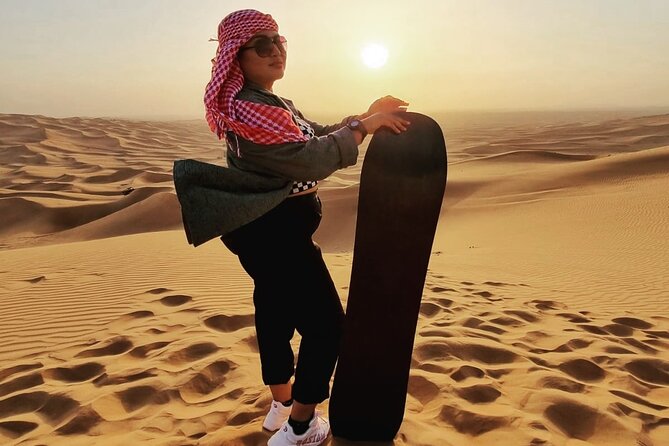 Private Ghost Village Safari Tour With Dune Bashing and Sandboarding - The Sum Up