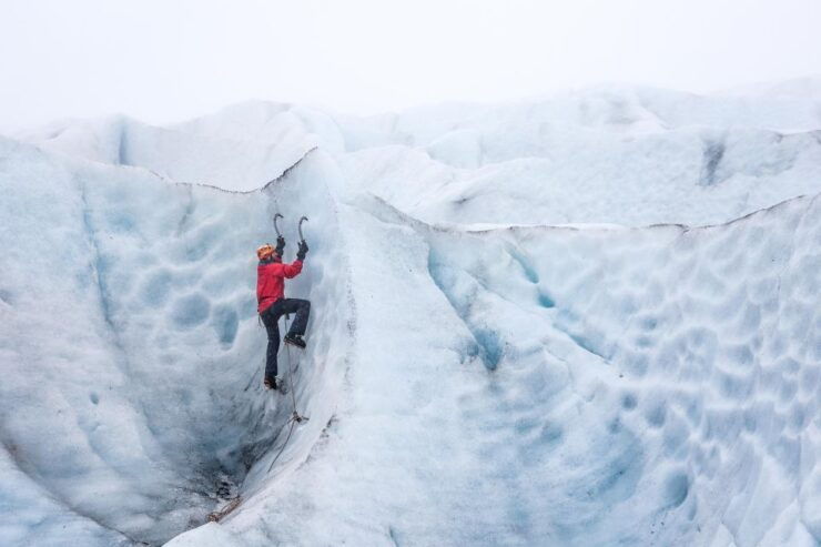 Private Glacier Zip Line Ice Climb Ice Cave - Experience Highlights