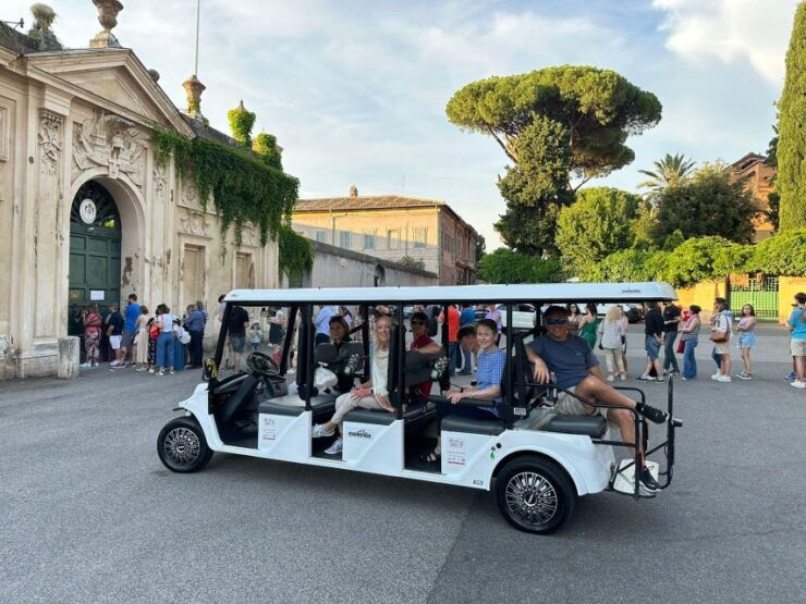 Private Golf Cart Tour in Rome - The Capuchin Crypt - Tour Overview