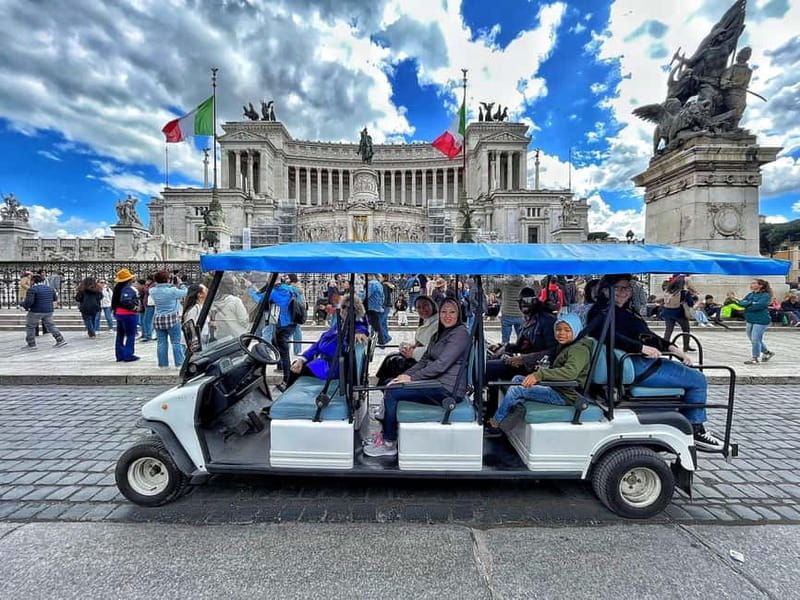 Private Golf Cart Tour with Roman and Gelato (more options) - Exploring Rome from a Golf Cart: An Overview