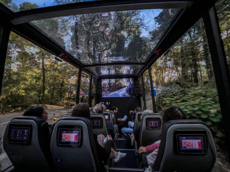 Private Group Sintra Panoramic in Multimedia Bus - Available Languages and Group Type