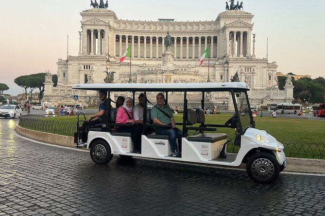 Private Guided Catacombs and Rome Highlights Tour in Golf Cart - Private Guided Tour