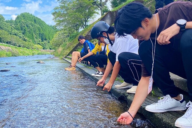 Private Guided Rural E Bike Mini Tour in Aso Minamioguni - End Point and Transportation