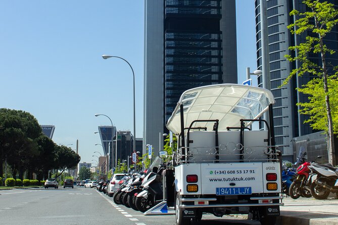 Private Guided Tour in Tuk Tuk Through Historical and Modern Madrid - Whats Included and Cancellation Policy