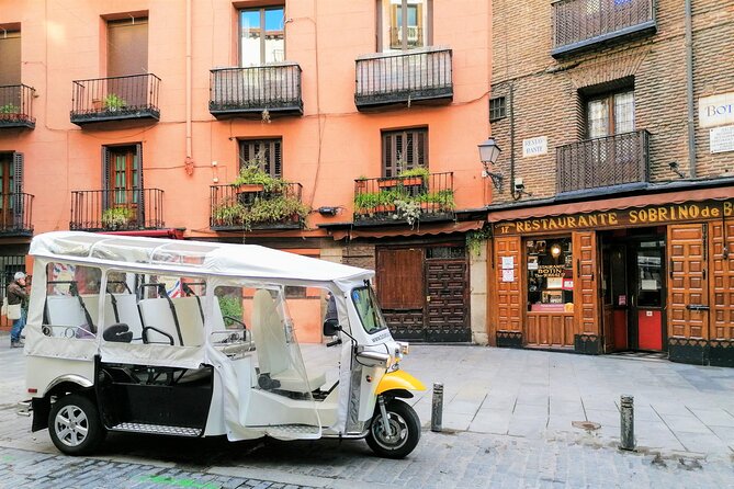 Private Guided Tour in Tuk-Tuk Through Madrid Castizo - Common Questions