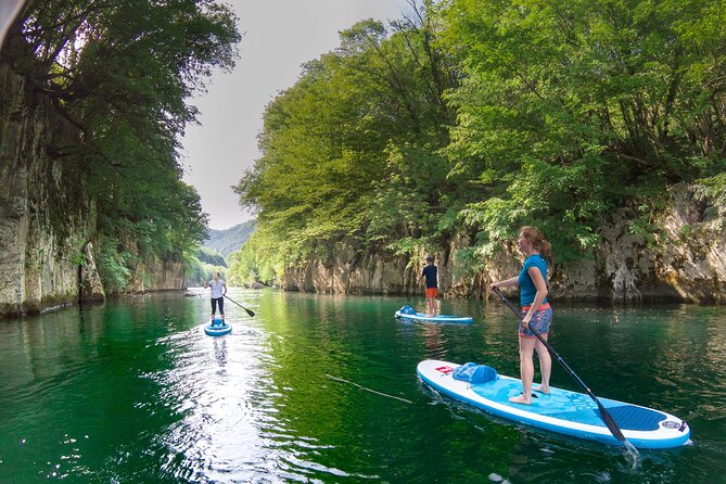 Private Half Day Stand-up Paddle Boarding on the Soča River - Suitable for All Skill Levels