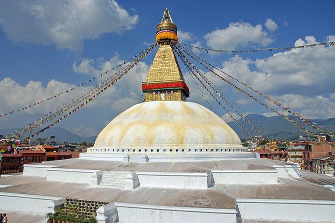 Private Half-Day Tour of Boudhanath and Pashupatinath Temples in Kathmandu - Boudhanath Stupa