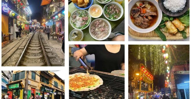Private: Hanoi Street Food Tour With Train Street Experience - Food Tasting Experience