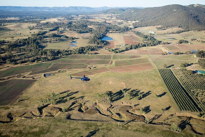 Private Helicopter Flight to Hunter Valley With a La Carte Lunch - for 2 - Reviews and Pricing