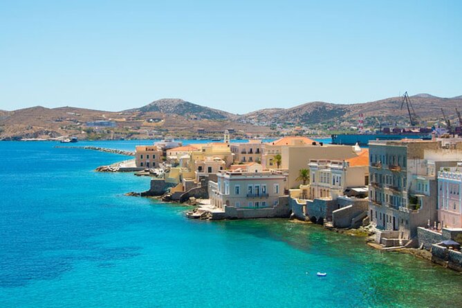 Private Helicopter Transfer From Athens to Syros - Helipad Area and Departure