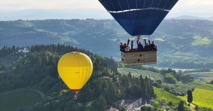 Private Hot Air Balloon, Pienza, Montalcino, Val Dorcia - Description